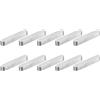 QUARKZMAN 10pz Chiave a Piuma Estremità Rotonda, 6x6x40mm Chiavette Elastiche Acciaio Inossidabile Professionale Chiavetta Parallela per Albero Trasmissione per Industria Meccanica Fissaggi