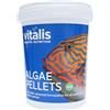 Vitalis Aquatic Nutrition Vitalis Algae Pellets mangime per pesci acquari, pellet per animali marini erbivori, altamente digeribile ed equilibrato, vitamine e minerali (260 g)