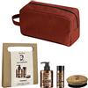ALTÉAX Reneé Blanche Men's Grooming - Kit Barba Uomo Professionale Composto da: Shampoo barba 100ml, Olio Barba 50ml, Spazzola barba + ALTÉAX® Beauty - Ottima Idea Regalo