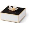 Kate Spade New York Make It Pop - Scatola floreale, 0,4 kg, colore: Nero/Bianco