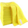 IDEA HOME Panni Microfibra 24 Pezzi - Panni per la Pulizia 30x30cm - Panni per la Polvere - Riutilizzabile Panni Multiuso per Casa, Cucina - Giallo