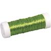Rayher Filo Metallico per Bigiotteria, Verde Chiaro, 0,30 Mm Ø, Rotolo 50 M, 2405511