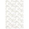 Meyco Lenzuolo con angoli elasticizzati in jersey stampato - Branches Sand - 40 x 80/90 cm - Oeko-Tex Standard 100