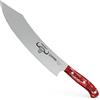 Giesser since 1776 - Made in Germany - Coltello da cuoco, 30 cm, Red Diamond, PremiumCut Barbecue No 1, coltello da cucina, rosso, inossidabile, coltello da griglia tedesco