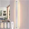 niuniaj 15W/60CM Applique da Parete Interno Moderne LED con Telecomando