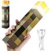VOHESEA Lampada da Parete Torcia Miner, 28 cm lampada da notte ricaricabile, Lampada 3D Torch, Lampada da notte Mano/Montaggio a Parete per bambini, regali, soggiorno, camera e feste, Giallo