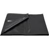 VOANZO 1 Pezzo coprimaterasso Impermeabile Nero 1,3x2,2 m in PVC Spesso coprimaterasso copriletto