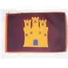 AZ FLAG BANDIERA CASTIGLIA INDIPENDENTISTA 45x30cm - BANDIERINA CASTILLA NAZIONALISTA 30 x 45 cm cordicelle - AZ FLAG