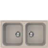 Smeg - Lavello Lneare Lz862av2 2 Vasche-avena