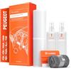 Luxshield Battitacco Auto Antigraffio Pellicola per Peugeot Rifter I 2018-2026 - Protezione Accessori Tuning Portiera - Trasparente Lucido