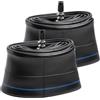 PaoWin 2 tubi per moto 3.25/3.50-16 (90/100-16) TR4 valvola diritta ad alte prestazioni in gomma butilica per moto, compatibile con 3.25-16 3.5-16 Dirt-/Mini Pit Bike Anteriore/Posteriore