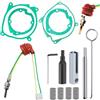 VAIAV Candeletta per Riscaldatore Diesel 14 Pezzi 12V 2KW 5KW 8KW Ricambio Cinebasto per Riscaldamento ad Aria, Diesel, Parcheggio, Auto