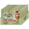 Ultima Nature Cibo umido per Gatti con Manzo e Tacchino - 13 Confezioni da 4 x 85 g -Totale: 4,4 kg