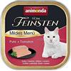 animonda Vom Feinsten Cibo per gatti adulti, cibo umido per gatti adulti, menù delicato, tacchino + pomodori, 32 x 100 g