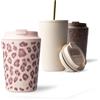 MAMEIDO Tazza Termica 350 ml (Dusty Glam) | 4h caldo/8h freddo, a prova di perdite & senza BPA, coperchio a scatto, Termos Caffè acciaio inox - per portabicchieri auto