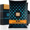King Kong State Deumidificatore per auto - Cuscino XXL per deumidificatore, 2 x 1,2 kg, per finestrini auto appannati, con indicatore di finestra e cuscinetto antiscivolo