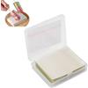 Gsycle 500 Pezzi Di Carta Commestibile Per Torte, Pacchetto Di Carta Di Riso Commestibile Cartas Per Torrone Fogli Di Nougat Glutinoso Fatti A Mano Cartas Di Riso Per Wafer Per Decorare Caramelle9*7.5 * 2cm