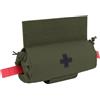 PETAC GEAR EMT IFAK - Borsa tattica di primo soccorso, per micro traumi medici, arrotolabile, borsa per il trasporto addominale con gancio N-Loop (RG)