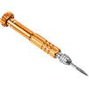 PATIKIL Badminton Gommino Rimuovi Inossidabile Acciaio Racchetta Occhi Chiodo Cono Badminton Racchetta Attrezzo Accessorio Giallo