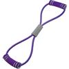 equlup Fascia di resistenza a forma di 8, corde elastiche allenamento della schiena e braccia fasce elastiche portatili per lo stretching spalle attrezzatura per esercizi fisioterapia yoga pilates stretching