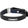 Fossil Machine JF04964040 - Braccialetto da uomo in pelle multicolore