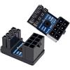 chenyang ATX 8PIN EPS 12V Adattatore di connettore a 180 gradi con fibbia inclinabile a 180 gradi per CPU 2PCS/SET