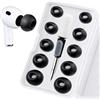 SOULWIT Silicone Aggiornati Gommini per AirPods Pro 3 (3a generazione 2025), Auricolari Ricambio per Pro3 con kit di pulizia - Nero/Assortito