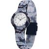 HIP HOP, Collezione Winter Blossom, Orologio Donna a Tema Fiori Invernali con Tessuti Liberty e Cinturino In Silicone, Resistente all'Acqua