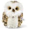 Steiff Peluche Civetta Wittie, dolce animale di stoffa con occhi in plastica per bambini e bambine, pupazzo di 12 cm, piccolo, multicolore, 045608