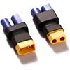 YIXISI 2 Pezzi EC5 a XT60 Spina Connettore Adattatore, Maschio EC5 a Femmina XT60 Adattatore Connettore e Maschio XT60 a Femmina EC5 Adattatore Connettore, per Batteria RC Drone LiPo