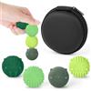 Ainiv Fidget Toys Stress Balls, 4PZ Palle Magnetiche Anti-Stress, Magnetic Balls Palla, Massaggio Alle Mani Sfere, AntiStress Anxiety Toy per Adulti, Gioco da Tavolo Magnetico (Verde)