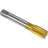 QUARKZMAN Maschio per Fresatura Filettature Metriche M16 x 1.25 H2 Rivestimento Titanio Acciaio ad Alta Velocità 4 Scanalature Dritte Filettatura per Viti Maschiatura Filettatura Riparazione