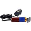 zalati Spazzatrice tagliatappeti Tufting Trimmer Kit, 2pcs Limit Pettine 6 Ingranaggi Velocità Regolabile/Basso Rumore per Tufting Making Tappeto & Artigianato DIY - 200W, Maniglia in Legno