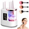 Luckits pennello 3 in 1 Pulitore Trucco Elettrico, Automatica Pulizia Pennelli Make Up, Asciugatrice