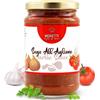 Voglie di Bosco Moretti Moretti Voglie di Bosco - Sugo all'aglione, Sughi Artigianali Italiani 250g | Ricette Tradizionali con Ingredienti Naturali e Olio EVO | Senza Additivi, Pronti all'Uso (Aglione)
