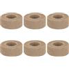 BUTBU Benda Elastica Bendaggio, 6 Rotoli 2.5CM*4.5M Bendaggio Sportivo, Coesiva Nastro Autoadesivo, Non Tessuto Autoadesivo Bendo per Mani, Piedi, Ginocchia, Braccia, o Pet - Carnagione
