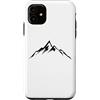 Abbigliamento da montagna per escursioni Montagne Motivo Sci Alpinismo Mountain Bike Escursione Custodia per iPhone 11