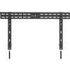QualGear Supporto da parete fisso universale ultra sottile a basso profilo per TV LED fino a 37-70 pollici - nero
