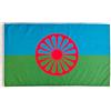 Pandiui23 Bandiera Zingara Romani 150X90 CM - Gipsy degli Zingari