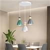 YLTLINK lampada a sospensione,lampadario da cucina,lampadario colorato,lampadari cucina,plafoniera e27,ceiling lamp soggiorno mera da lettosala da pranzo