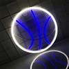 Fespcj Basketball LED neon segno,alimentato da batterie USB o AA,bar, decorazione del ristorante dell'hotel,risparmio energetico,sicuro e stabile,può essere posizionato piatto o appeso alla parete