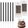 Set Candele Natale Con Glitter Candele Natalizie Regali Natale Donna