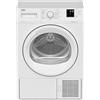 Beko - DRXS722W - Asciugatrice Slim 7kg, Classe A++, linea estetica Basic, Display Digit, oblò bianco con manopola bianca, Partenza ritardata 0-24h, Dimensioni AxLxP: 84,7x59,7x50,8cm