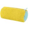 Borsa Lavascarpe Gialla, In Poliestere Antistrappo, Per Lavatrice E Viaggio, Misura 39x19 Cm, Protegge Le Scarpe In Lavaggio