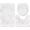 Set 3 pz Tappetini da Bagno Antiscivolo Cuori Tappeti Memory Foam Vari