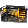 1/24 Simulazione Garage Vetrina Display Scenario Modello Regali di assemblaggio