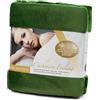 Gözze - Morbida Coperta Premium, Sensazione Cashmere, Microfibra, 130 x 170 cm - Verde scuro