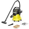 Karcher Aspiratore solidi liquidi elettrico karcher kwd 5 v-25/5/22 1100w 25lt 70 l/s