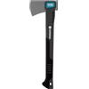 Gardena Ascia Universale 1000 A: Piccola Ascia per Abbattere Alberi Piccoli, Potare Rami e Tagliare Legna, Rivestimento Speciale, 45 Cm (8714-48)