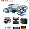 NONE Bestseller 2026 Nuovo drone brushless WiFi - Fotografia aerea professionale HD con doppia fotocamera con aereo telecomandato con schermo LCD